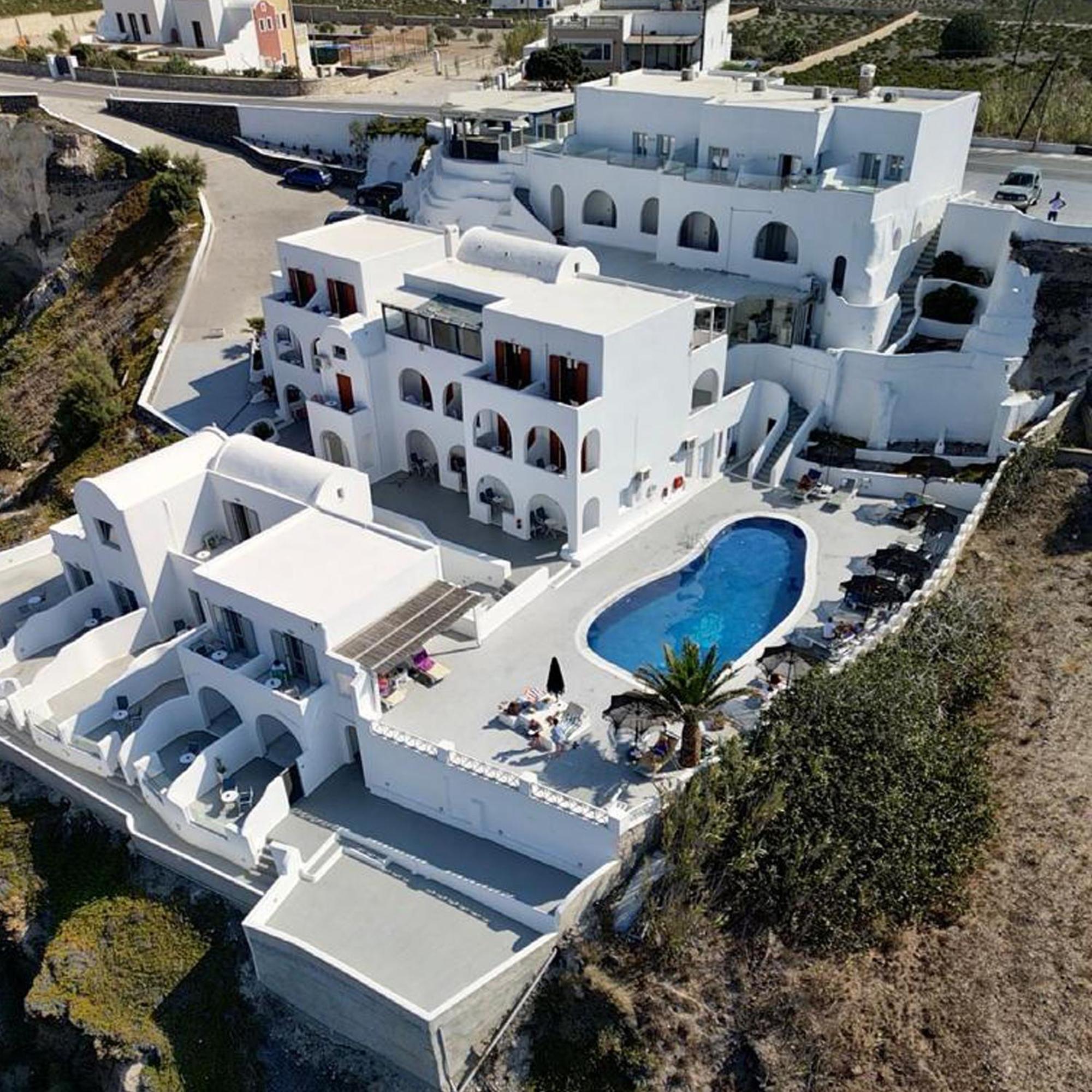 ホテル Santorini View Akrotírion エクステリア 写真