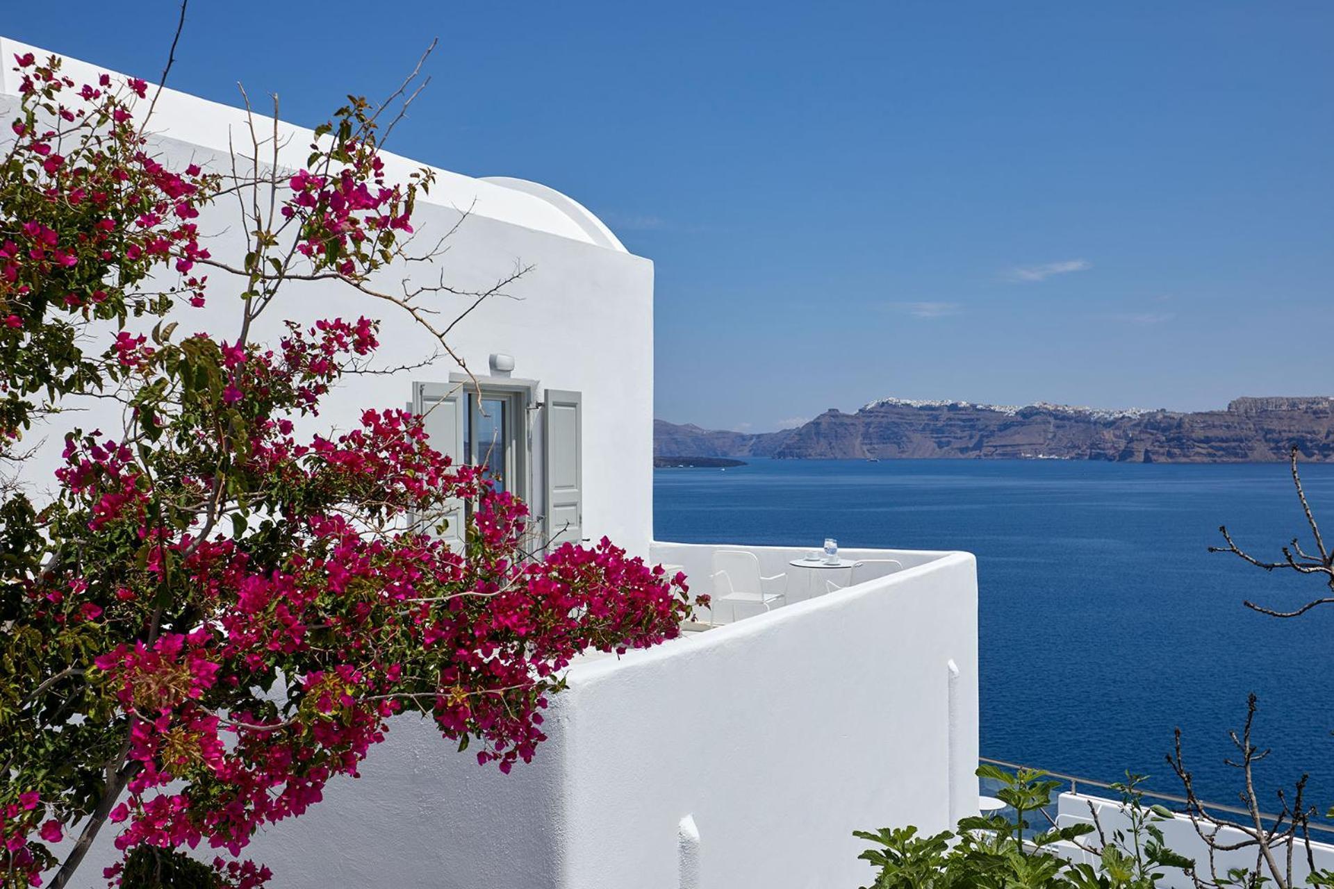 ホテル Santorini View Akrotírion エクステリア 写真
